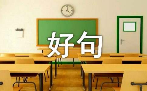 好句好段摘抄