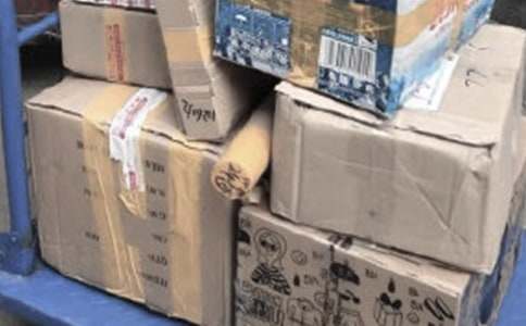 梦见签快递单