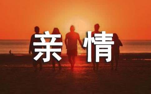 亲情的美文摘抄片段