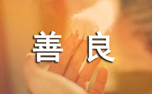 温暖善良的句子