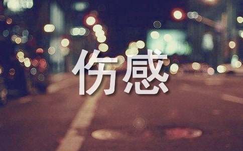 看了想哭的伤感说说大全