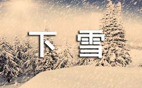 梦见下雪了是什么预兆