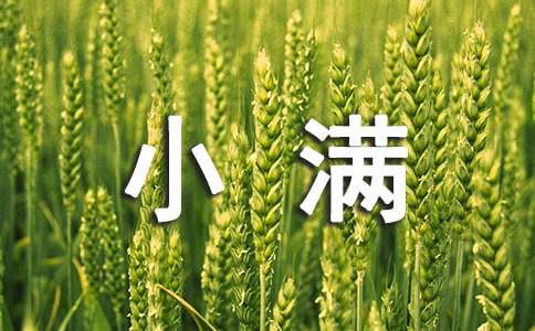 小满节气养生的之道