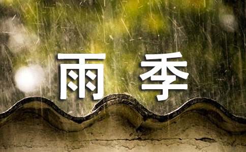 一个人的雨季散文