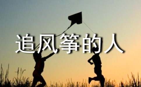 《追风筝的人》读后感800字