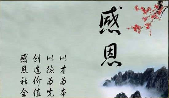 关于感恩的作文范文